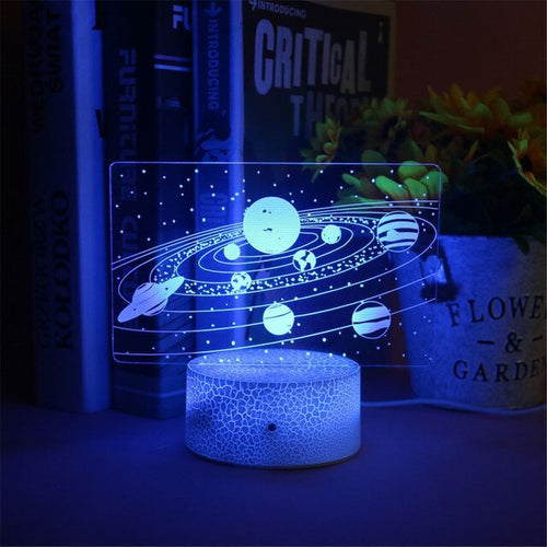 3D Solar System Lamp