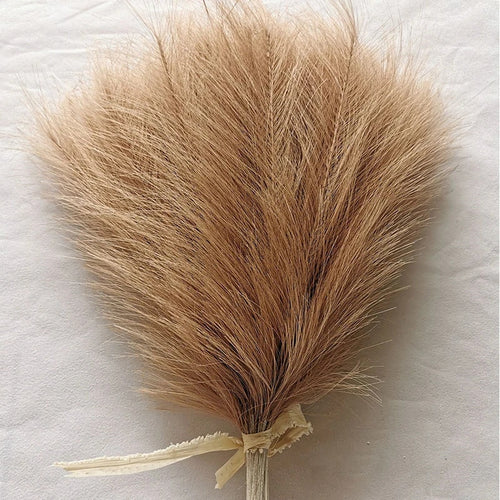 Fluffy Artificial Pampas Grass Decor Set