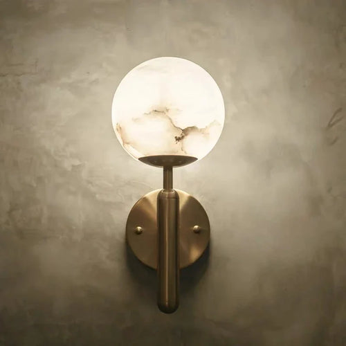 Postmodern Alabaster LED Wall Lamp