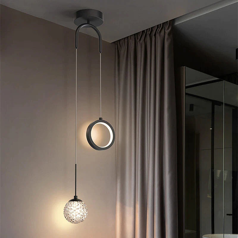 Modern Minimalist Bedside Chandelier